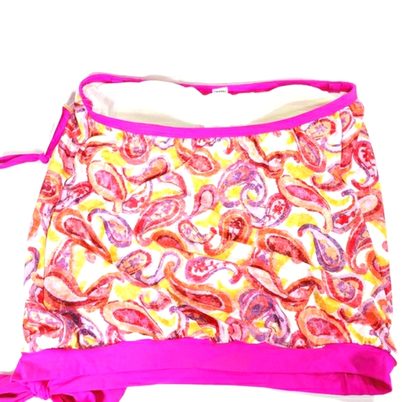 Pink Two Piece Tankini Size 20W Dippin Daisy's - Picture 3 of 5